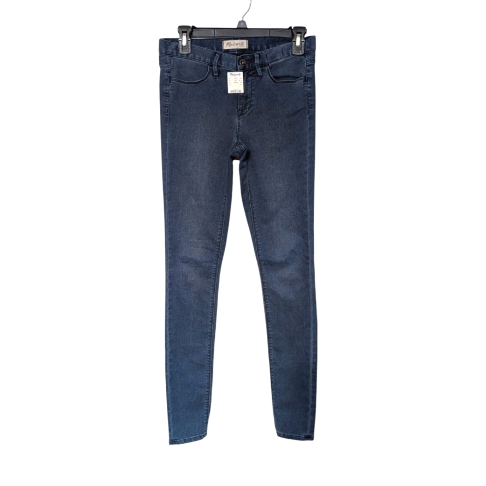 Madewell Blue‎ Soft Stretch Skinny Leg Denim Jeans Women's Size 26 NWT